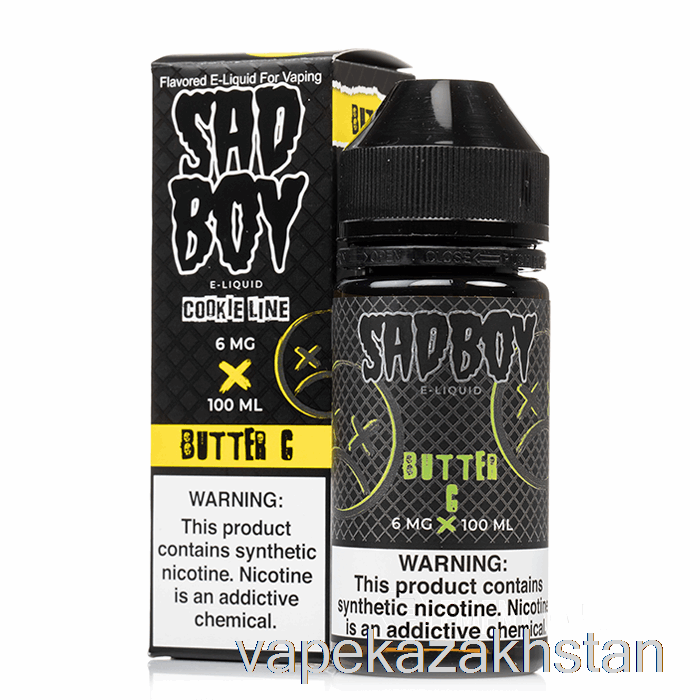 Vape Smoke Butter Cookie - Sadboy - 100mL 0mg